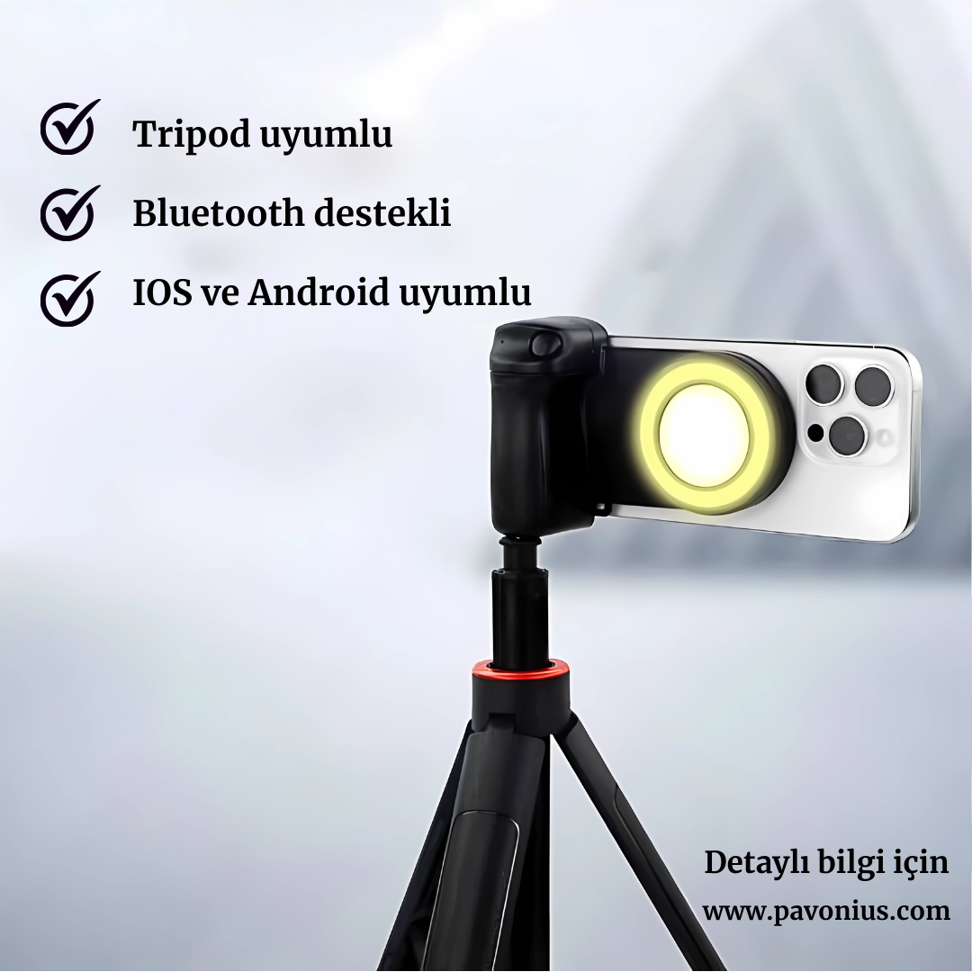 BEAMIE Led Manyetikli Telefon Aksesuarı